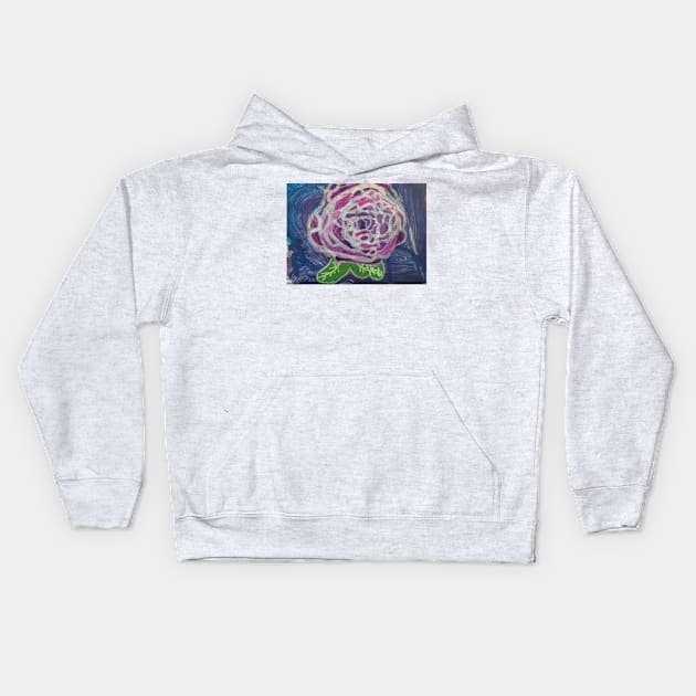 Rising Rose by Riley Kids Hoodie by Artladyjen